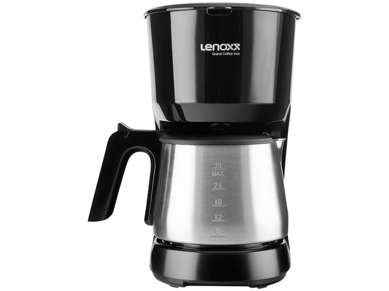 Cafeteira Elétrica Lenoxx Grand Coffee PCA035 - Jarra Inox 30